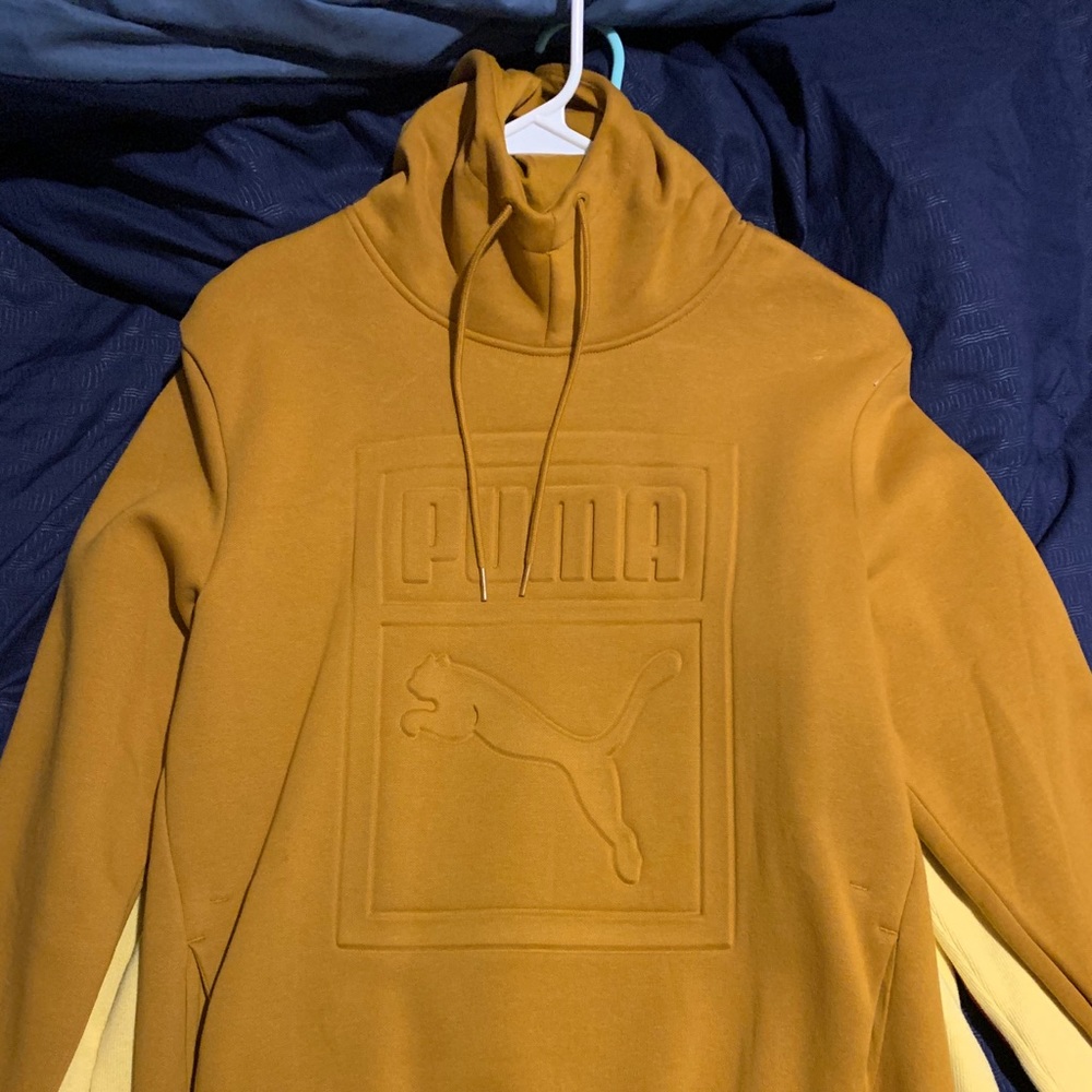 Mustard Yellow Puma Jacket perfect for the winter